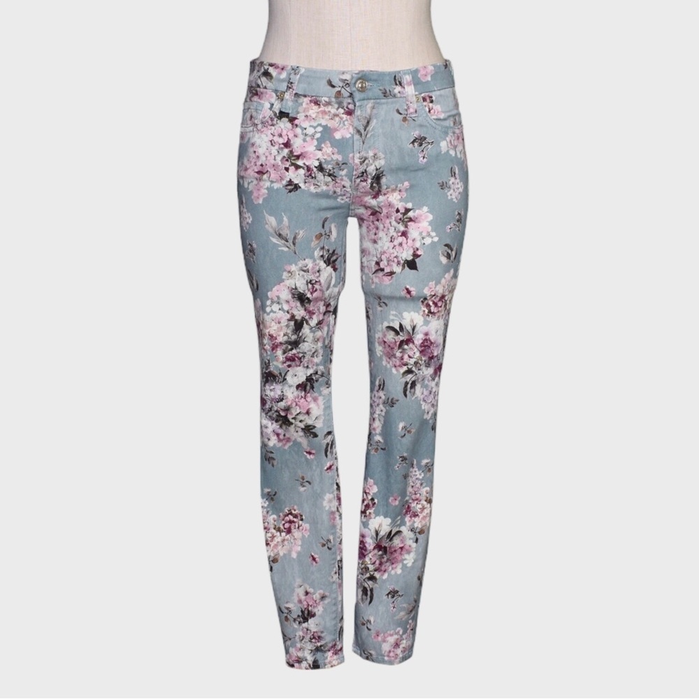 7 for All Mankind Skinny Jeans in Victorian Floral